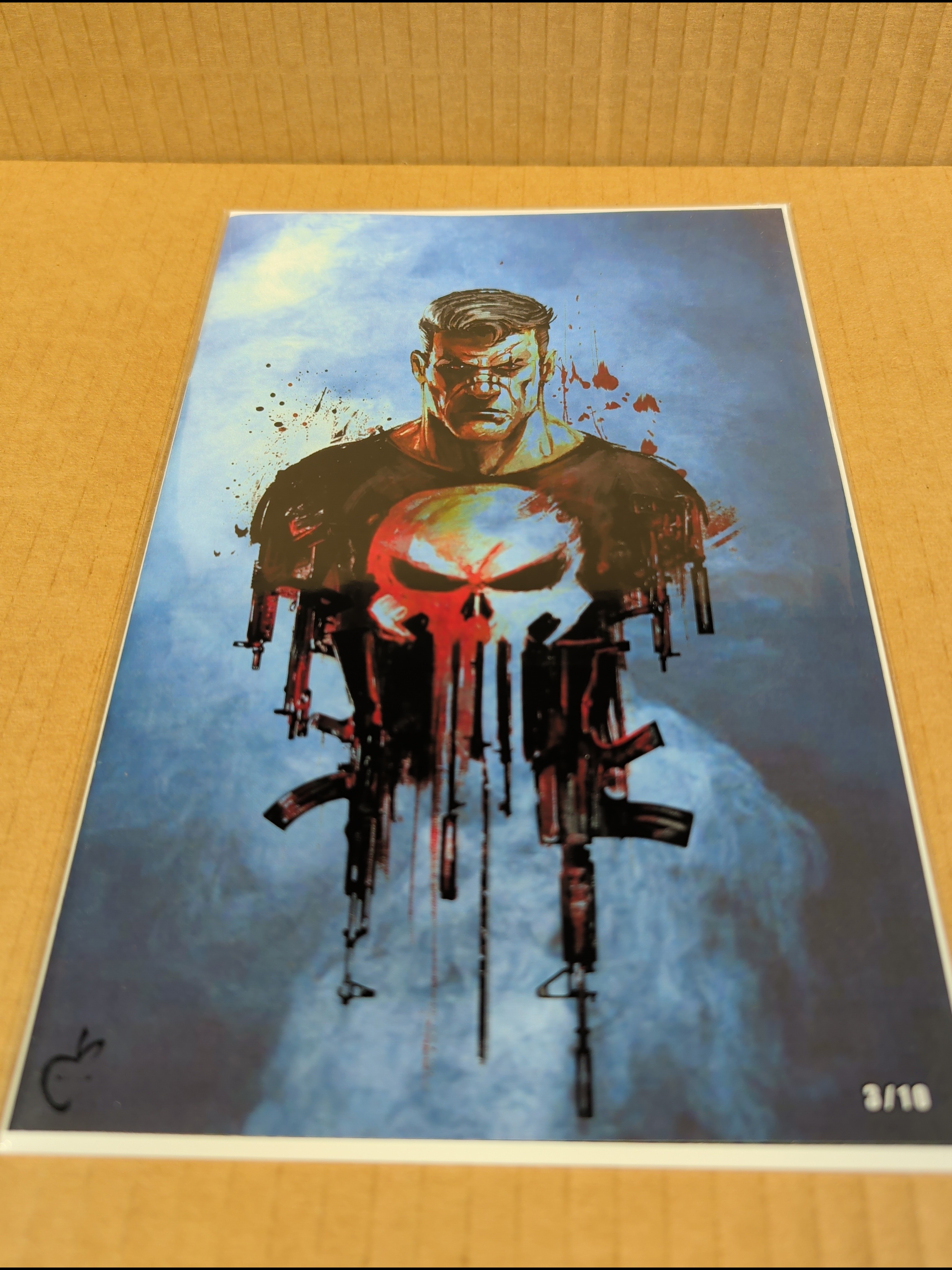 Punisher Deviant Apple Art Book Limited 10 London Fog Ltd 10 Nm 3/10